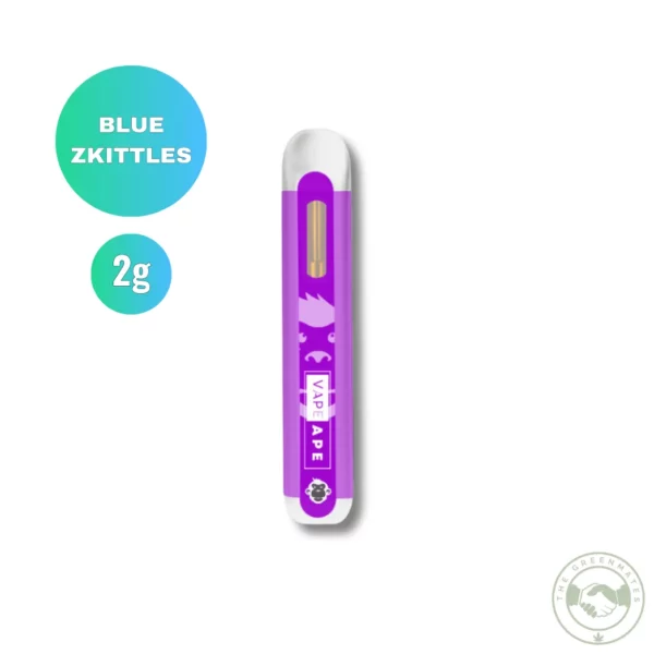 Blue Zkittles Vape Pen Vape Ape Weed Delivery TriCities