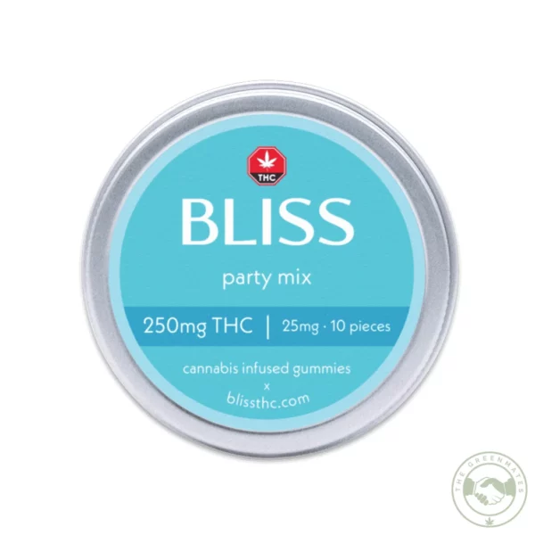 Bliss 250mg THC Party Mix