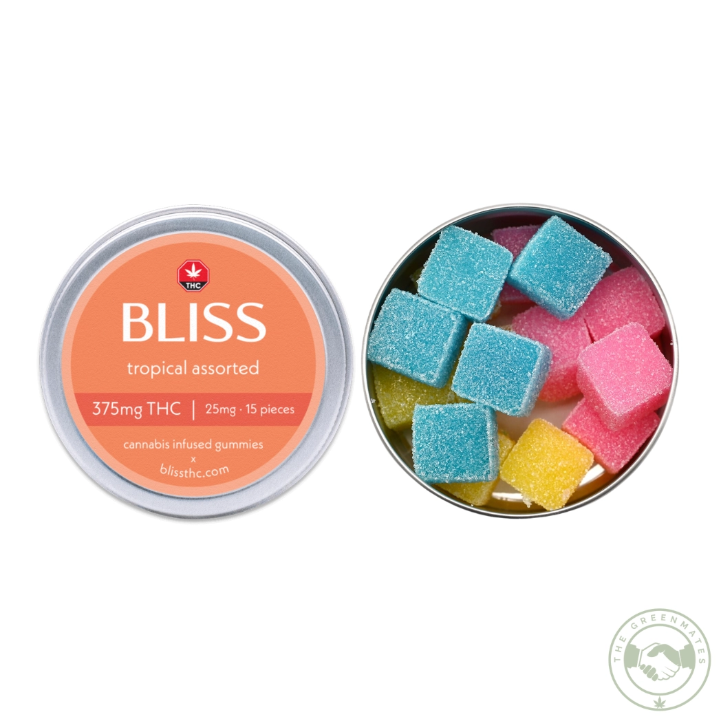 Bliss 375mg THC Gummies 3