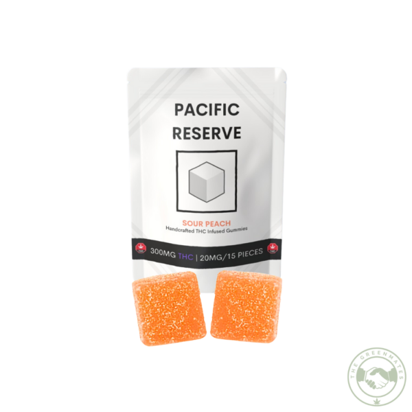 Pacific Reserve 300mg CBD Gummies Sour Orange
