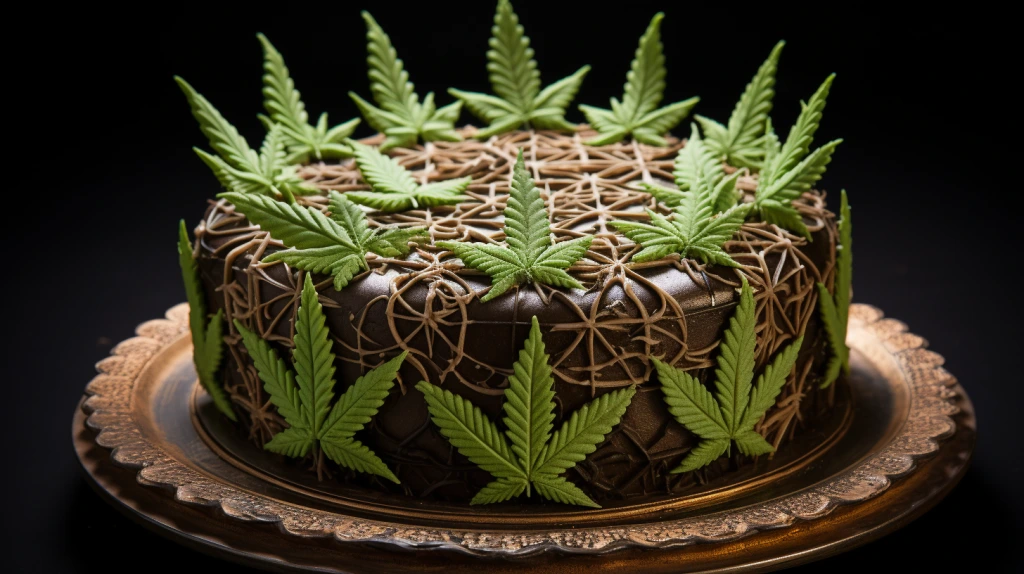 Cannabis Infused Cake edibles
