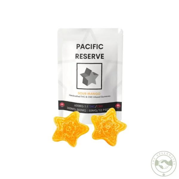 pacific reserve 600mg 11 sour mango