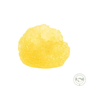 Pink Gas Live Resin on white background